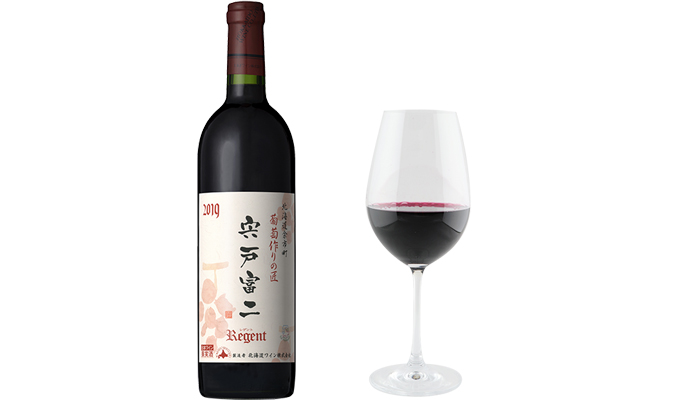 北海道ワイン 葡萄作りの匠 宍戸富二レゲント/ボンレスハム・ロースシンケン