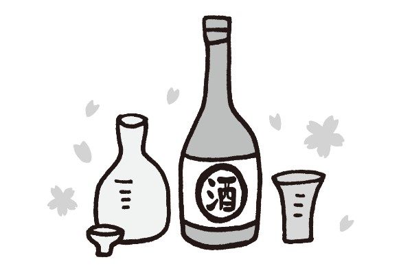 日本酒イラスト1 Sakeぐる お酒とグルメ セット通販 特別なギフトを大切な方や自分に