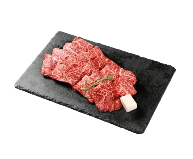 ヒトミワイナリー キュベワイメルロー/近江牛焼肉モモ