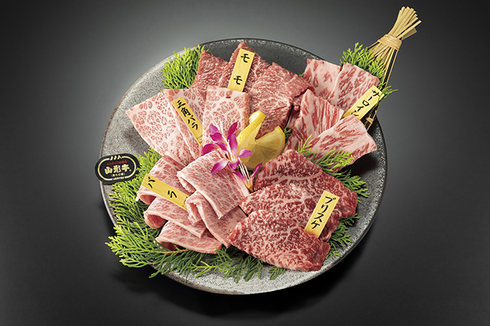 佐藤佐治右衛門 純米酒 やまと桜 辛口/山形牛焼肉5種セット