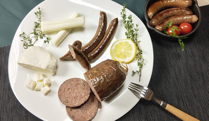 北海道ワイン 北海道ブラン/北海道 箱根牧場 ウインナー・チーズセット