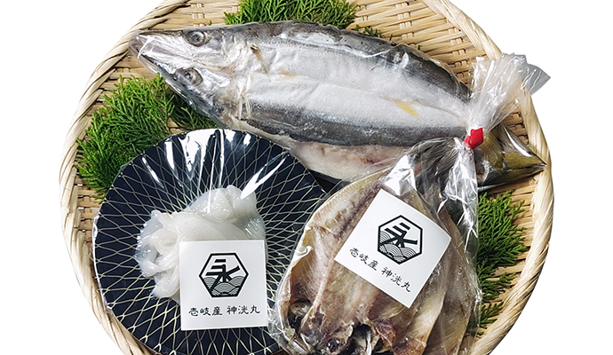 壱岐の華 初代嘉助/長崎 壱岐の漁師おまかせ海鮮3種