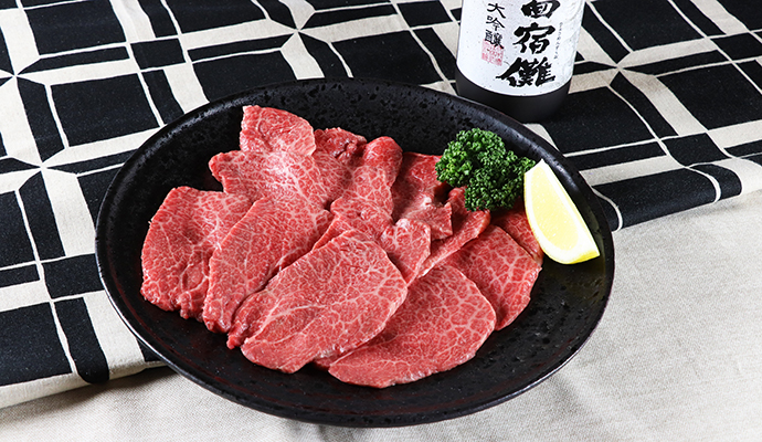 二木酒造 両面宿儺/飛騨牛赤身焼肉